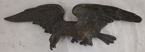 Antique solid brass eagle - solid,