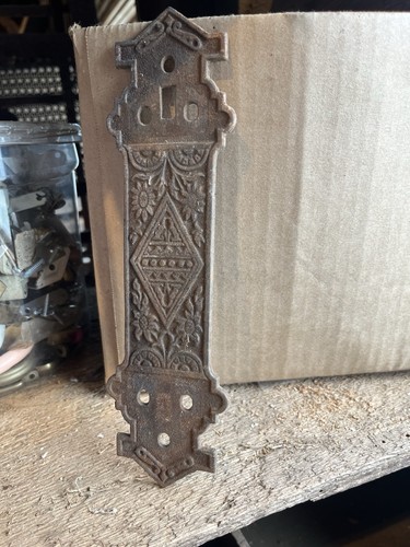 Victorian iron door - iron,