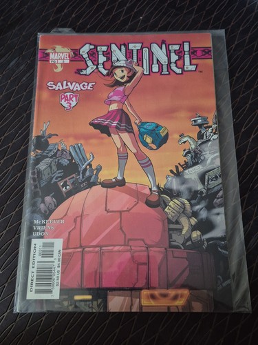 Marvel comic book sentinel - book,