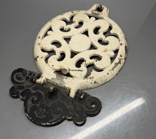 Antique metal stove burner - metal,