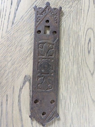 Eastlake victorian iron door - victorian,