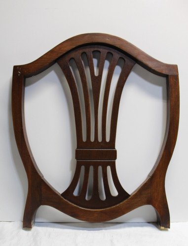 Antique chair back reclaimed - antique,