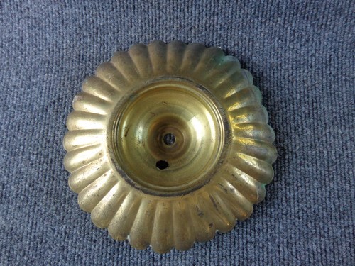 Vintage brass lamp - vintage,