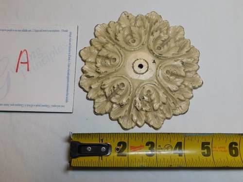 Vtg rosette bronze - vtg, metal